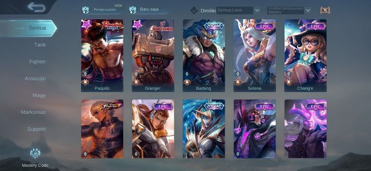 Screenshot Item Produk